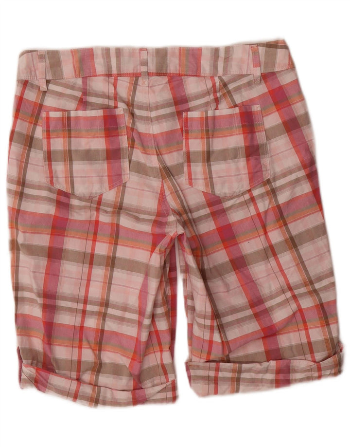EDDIE BAUER Γυναικείο σορτς Chino US 6 μεσαίων W32 Ροζ βαμβακερό