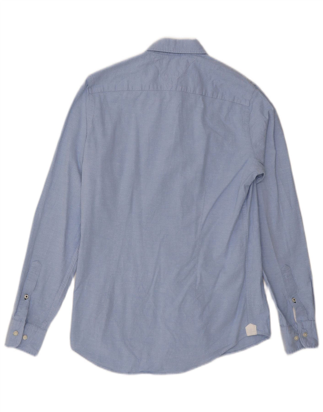 Ανδρικό πουκάμισο Tommy Hilfiger Slim Fit Μικρό μπλε βαμβακερό