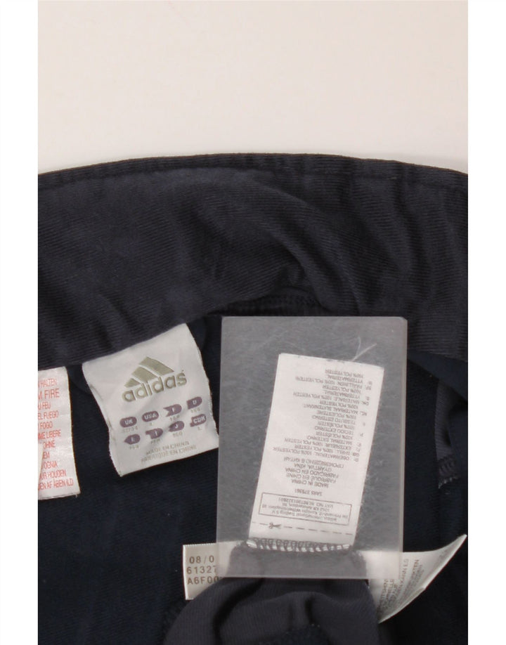 Γραφική αθλητική φόρμα ADIDAS Boys Top Jacket 13-14 Years Navy Blue Camouflage