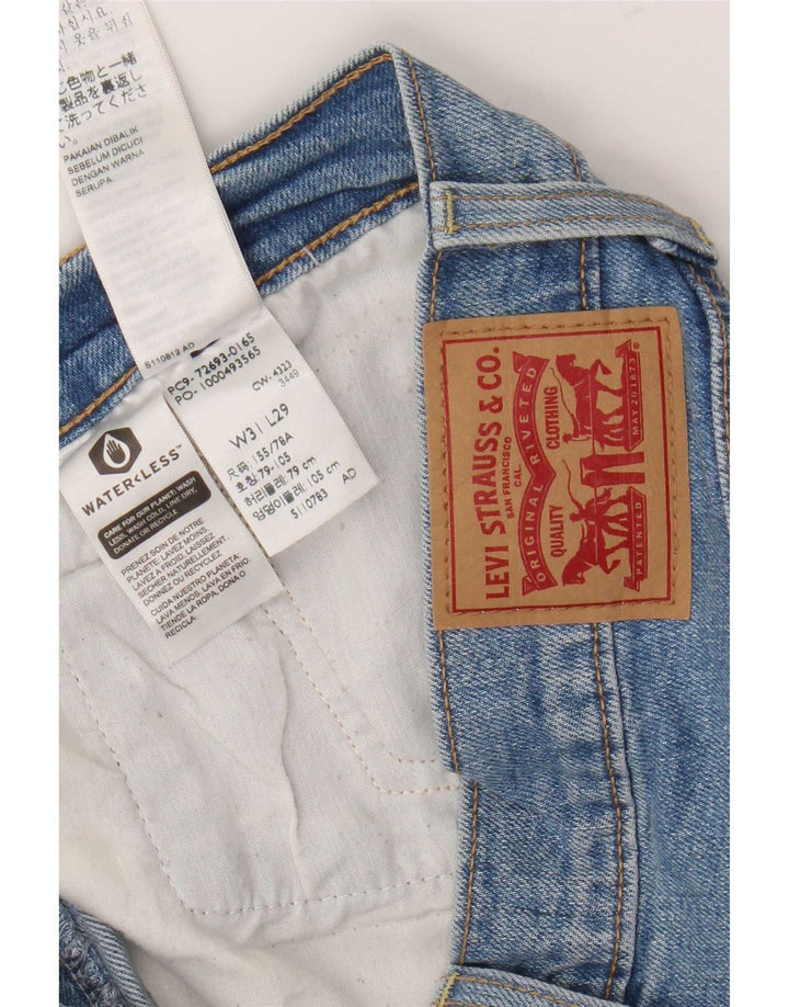 Γυναικείο Levi's Ribcage Straight Jeans W31 L29 Μπλε βαμβακερό