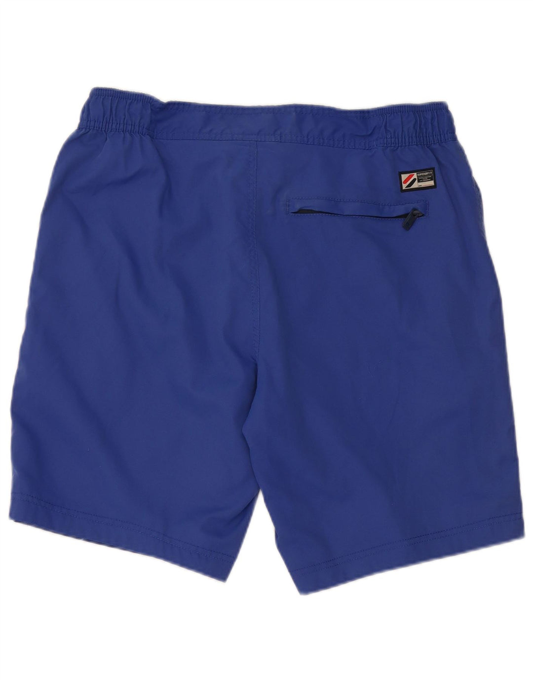 SUPERDRY Ανδρικό γραφικό σορτς κολύμβησης μεγάλο μπλε πολυεστέρα