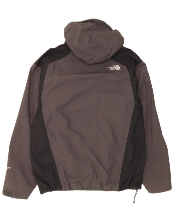 The North Face Ανδρικό μπουφάν βροχής με κουκούλα UK 40 Large Grey Colourblock Nylon