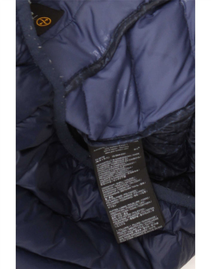 Jack Wolfskin γυναικείο μπουφάν με επένδυση UK 8/10 Small Navy Blue Nylon