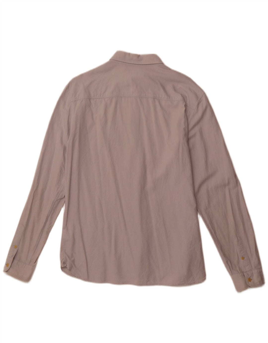 Ανδρικό πουκάμισο All Saints Βαμβακερό μεσαίο σε λευκό