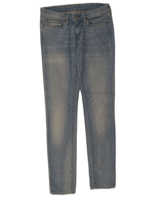 Γυναικείο Skinny Jeans Levi's W27 L32 Blue Cotton