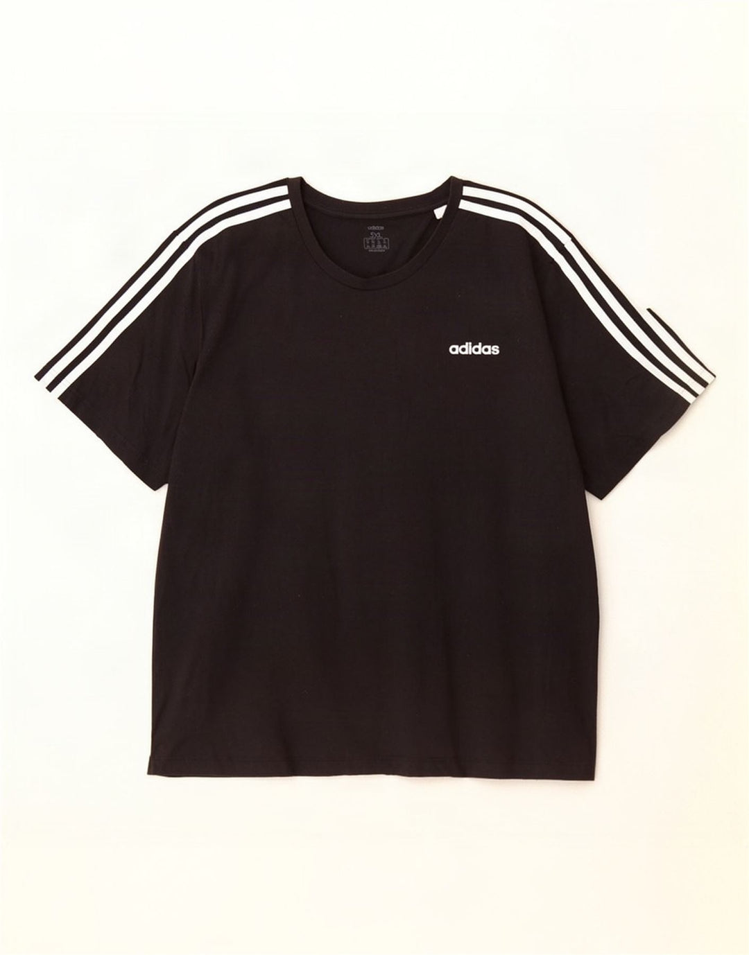 Ανδρικό T-Shirt Adidas Top 3XL Μαύρο