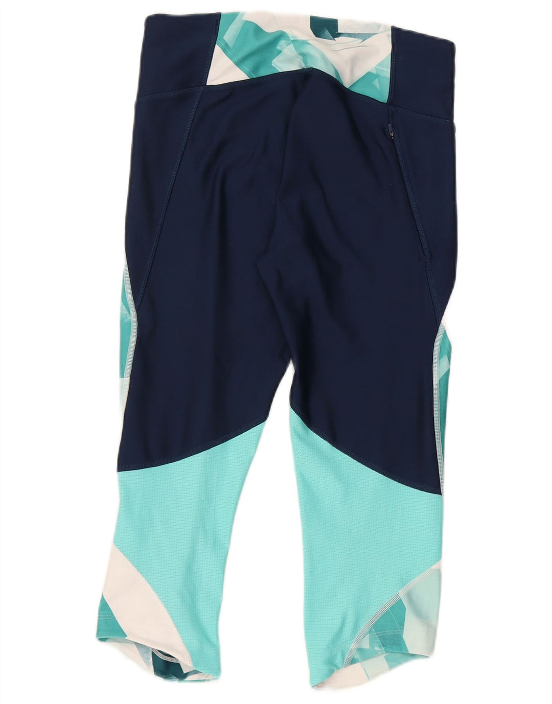 Under Armour γυναικείο κολάν συμπίεσης UK 12 μεσαίου τιρκουάζ γεωμετρικό