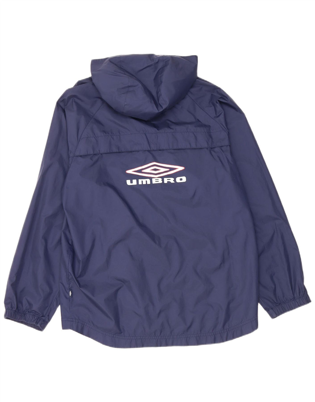 Ανδρικό μπουφάν βροχής με κουκούλα UMBRO 36 Small Navy Blue Nylon