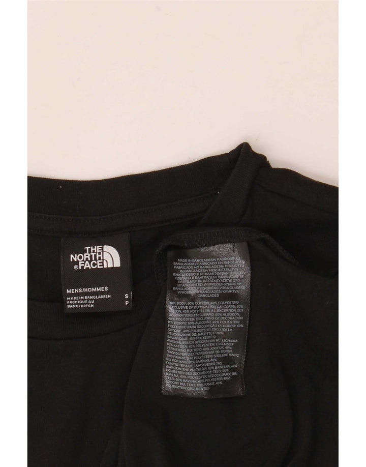 Ανδρικό T-Shirt North Face Top Small μαύρο βαμβακερό