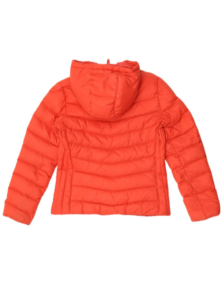 Timberland γυναικείο μπουφάν με κουκούλα UK 10 Small Red Nylon