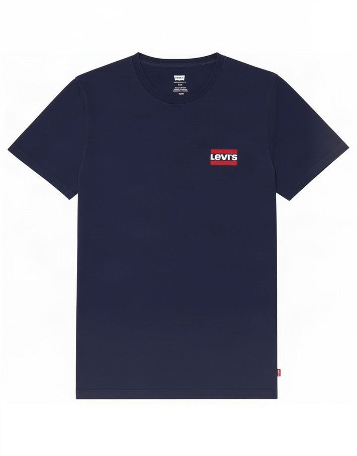 Ανδρικό μπλουζάκι Levi's Slim Top από μεσαίο ναυτικό μπλε βαμβακερό