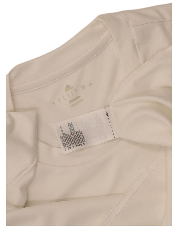 Adidas Ανδρικό T-Shirt Climalite Top Large White Polyester