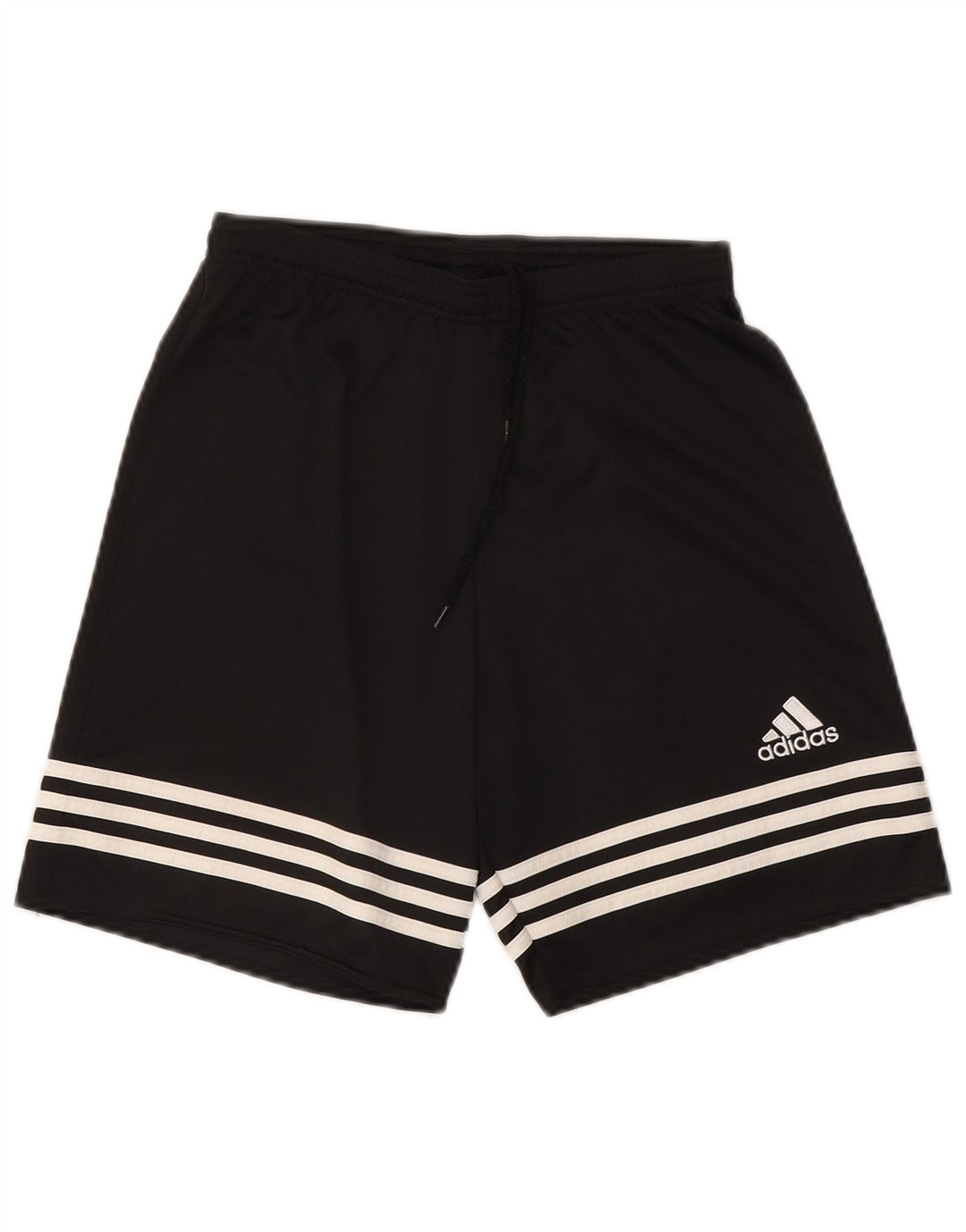 Ανδρικό αθλητικό σορτς Adidas Climalite από μικρό μαύρο πολυεστέρα