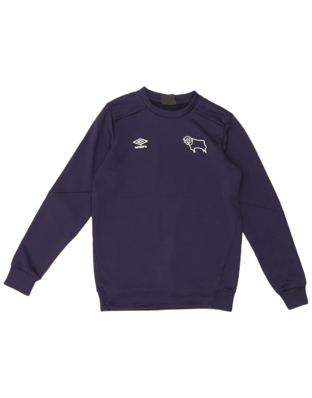 Γραφικό φούτερ Umbro Boys Jumper 13-14 ετών XL Navy Blue Polyester