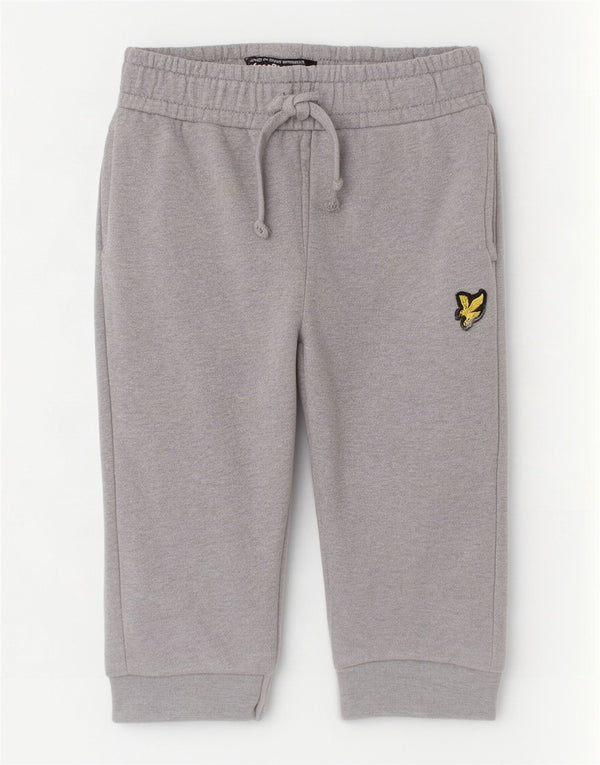 Παντελόνι αθλητικής φόρμας Lyle & Scott Baby Boys Joggers 12-18 μηνών γκρι βαμβακερό