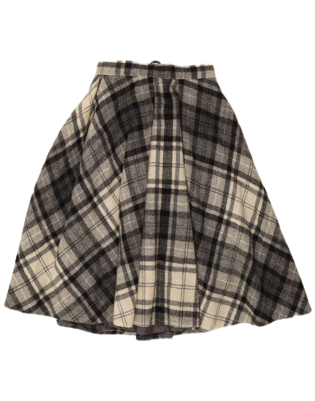 Vintage γυναικεία φούστα EU 40 Medium W28 Grey Check