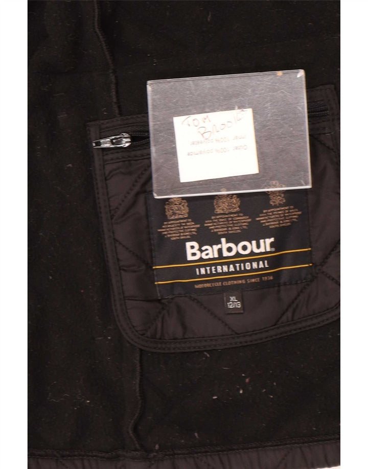 Μπουφάν Barbour Boys Quilted Jacket 12-13 Years XL Black Polyamide