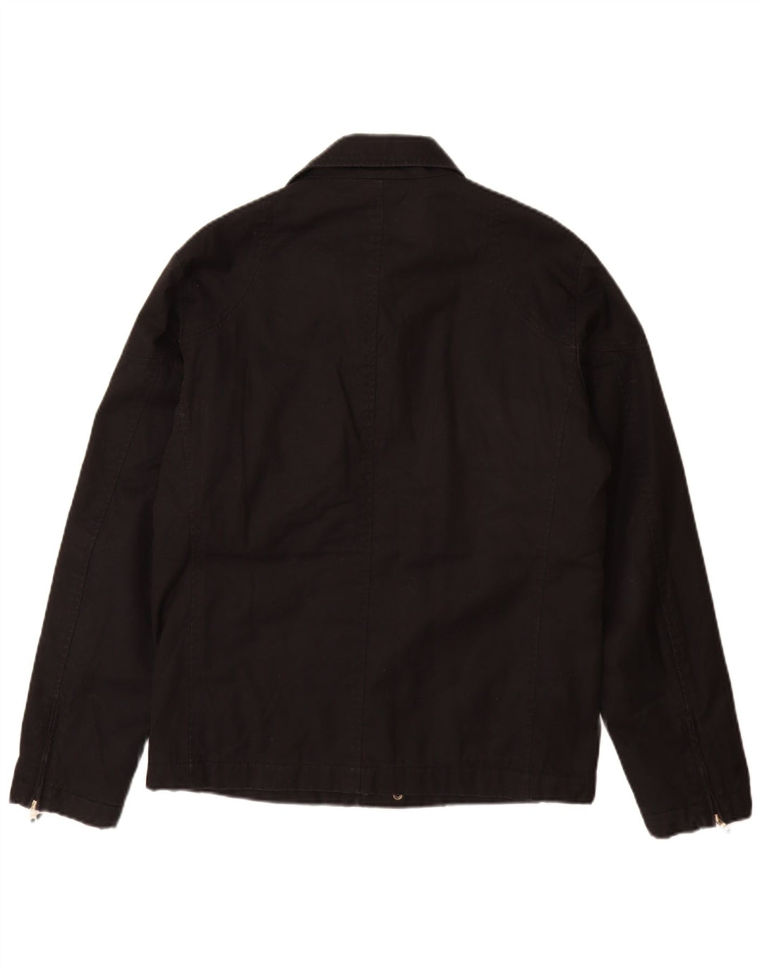 Ανδρικό τζάκετ ZARA Utility UK 38 Μεσαίο Μαύρο Βαμβακερό