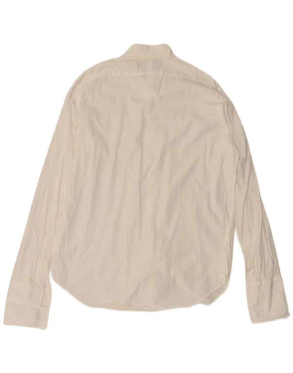 Πόλο Ralph Lauren Ανδρικό πουκάμισο Classic Fit XL Λευκό βαμβακερό