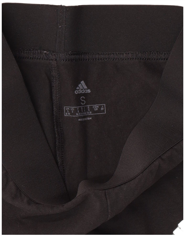 Γυναικεία κολάν ADIDAS UK 8/10 Small Black