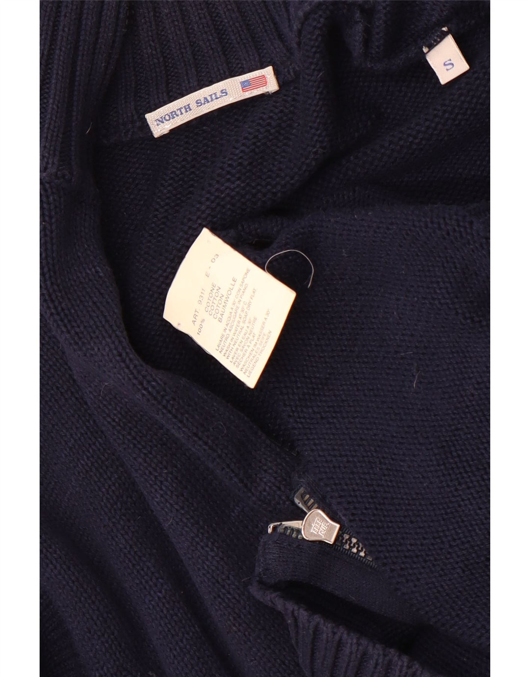 Ανδρική ζακέτα North Sails Small Navy Blue βαμβακερό