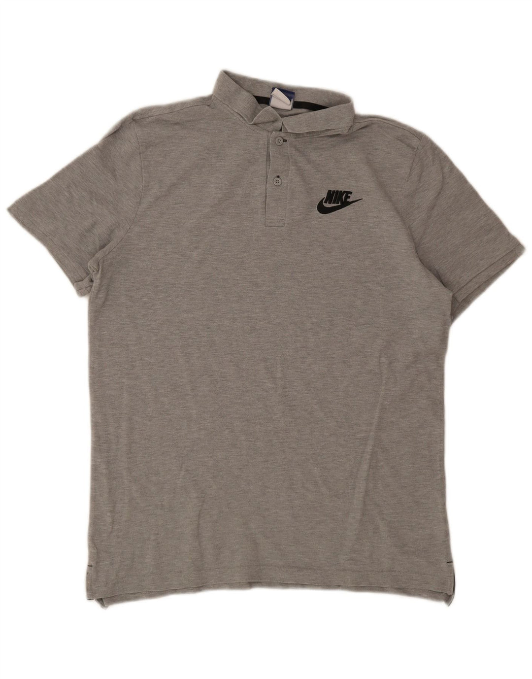 Ανδρικό μπλουζάκι πόλο Nike, μεγάλο γκρι βαμβακερό
