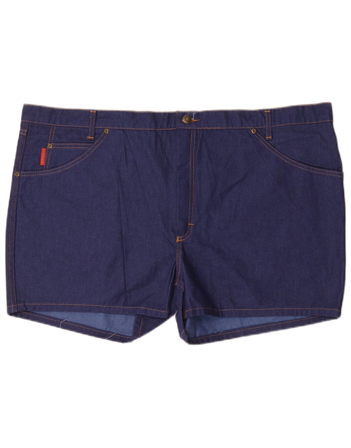 Crown Γυναικείο τζιν σορτς 4XL W46 Navy Blue