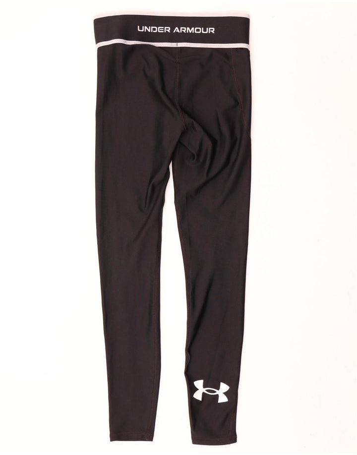 Under Armour Γυναικεία Γραφικά Κολάν UK 10 Small Black