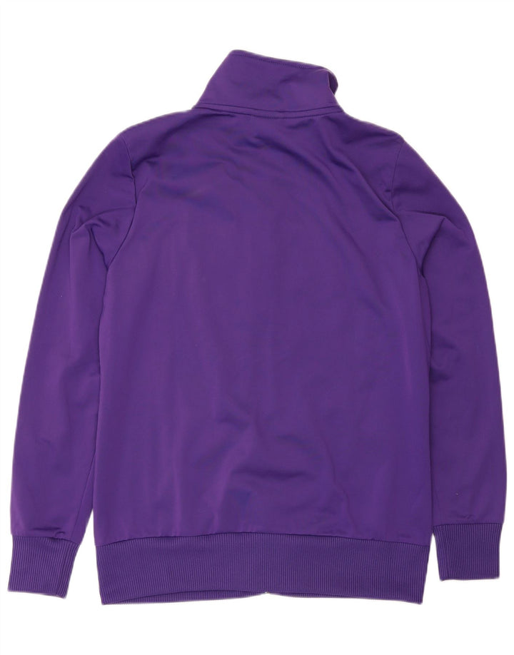 Γυναικεία αθλητική φόρμα γραφικών Puma Top Jacket UK 14 Large Purple