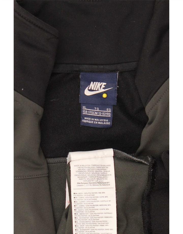 Μπουφάν Nike Boys αθλητική φόρμα 13-14 ετών XL Grey Colorblock Polyester