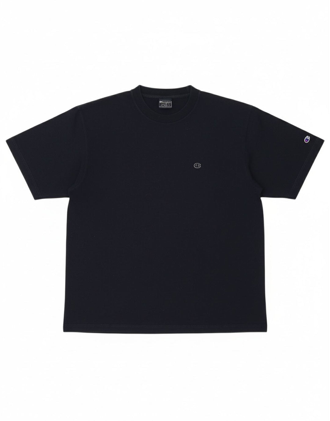 CHAMPION Mens T-Shirt Top Large Navy Blue