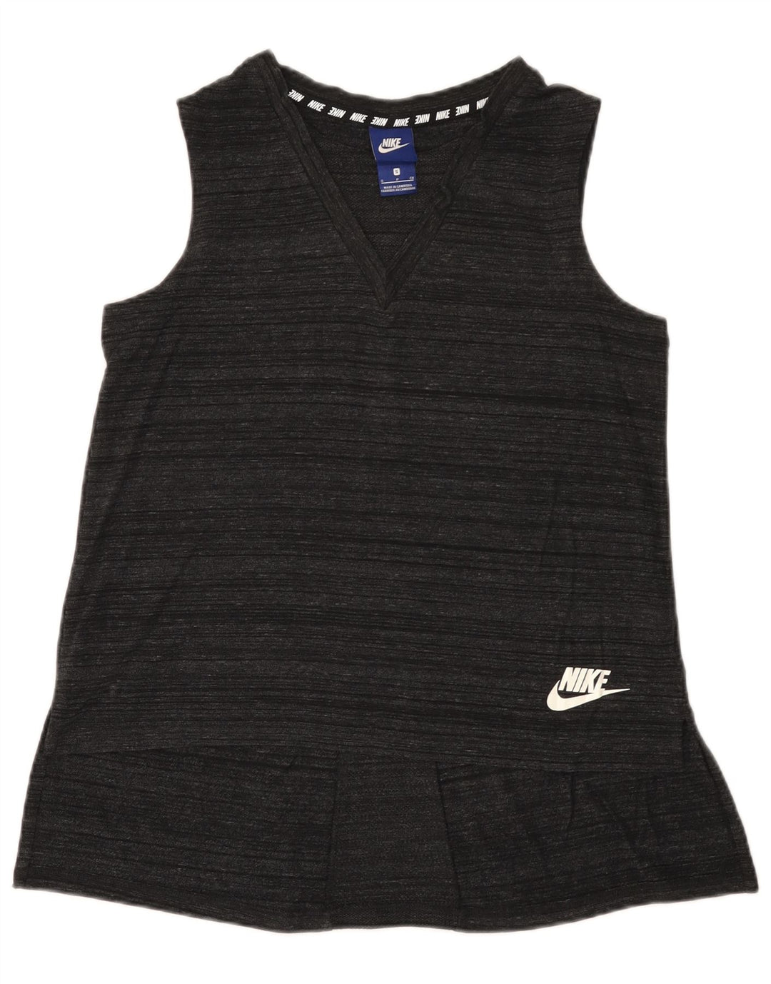 Nike γυναικείο γιλέκο UK 10 Small Grey Flecked