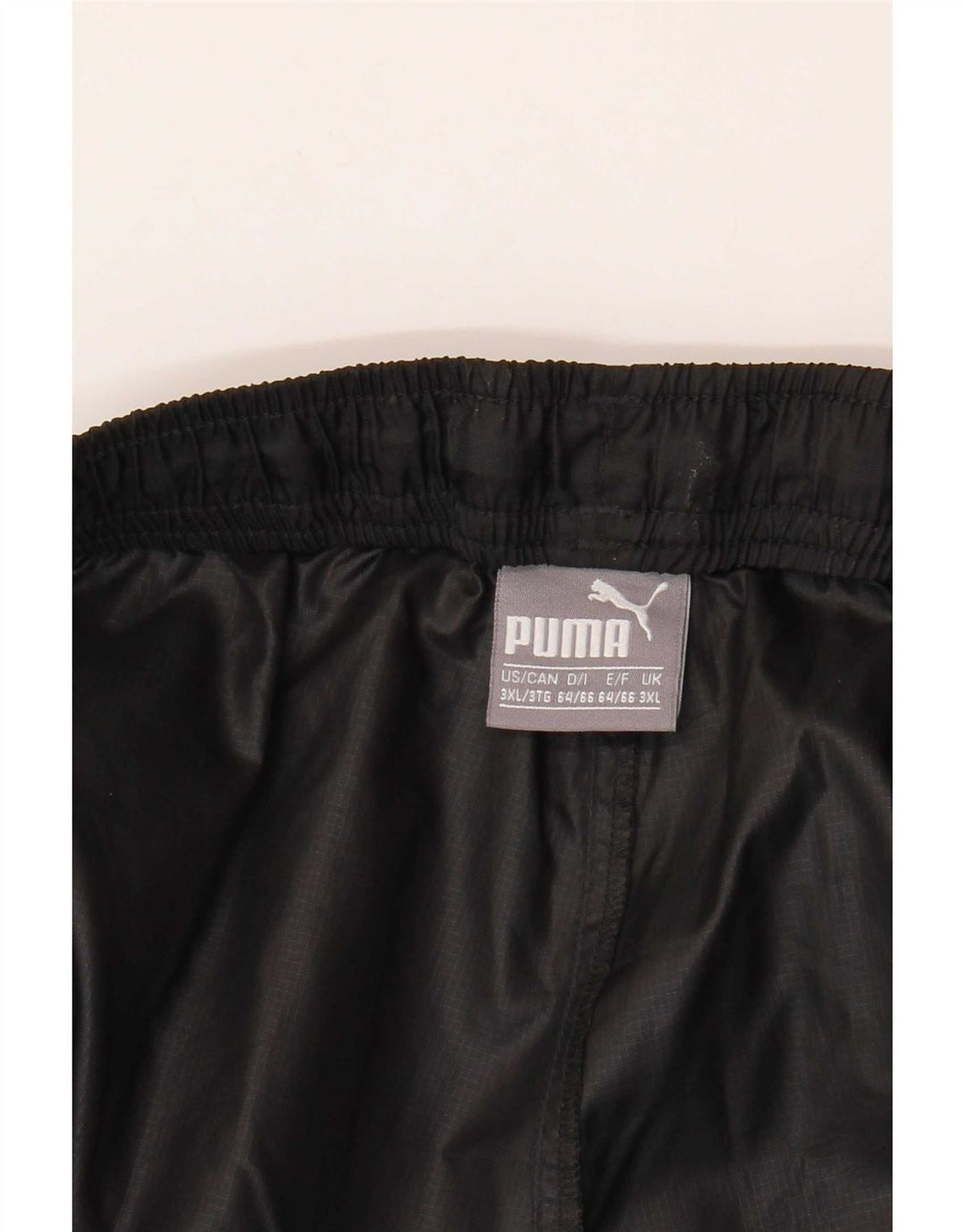 Ανδρικό αδιάβροχο παντελόνι Puma 3XL μαύρο νάιλον