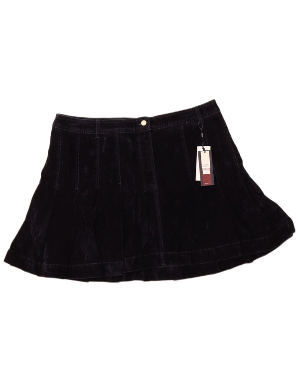 TOMMY HILFIGER Γυναικεία Μίνι Φούστα με χαμηλή μέση EU 50 3XL W40 Navy Blue Cotton