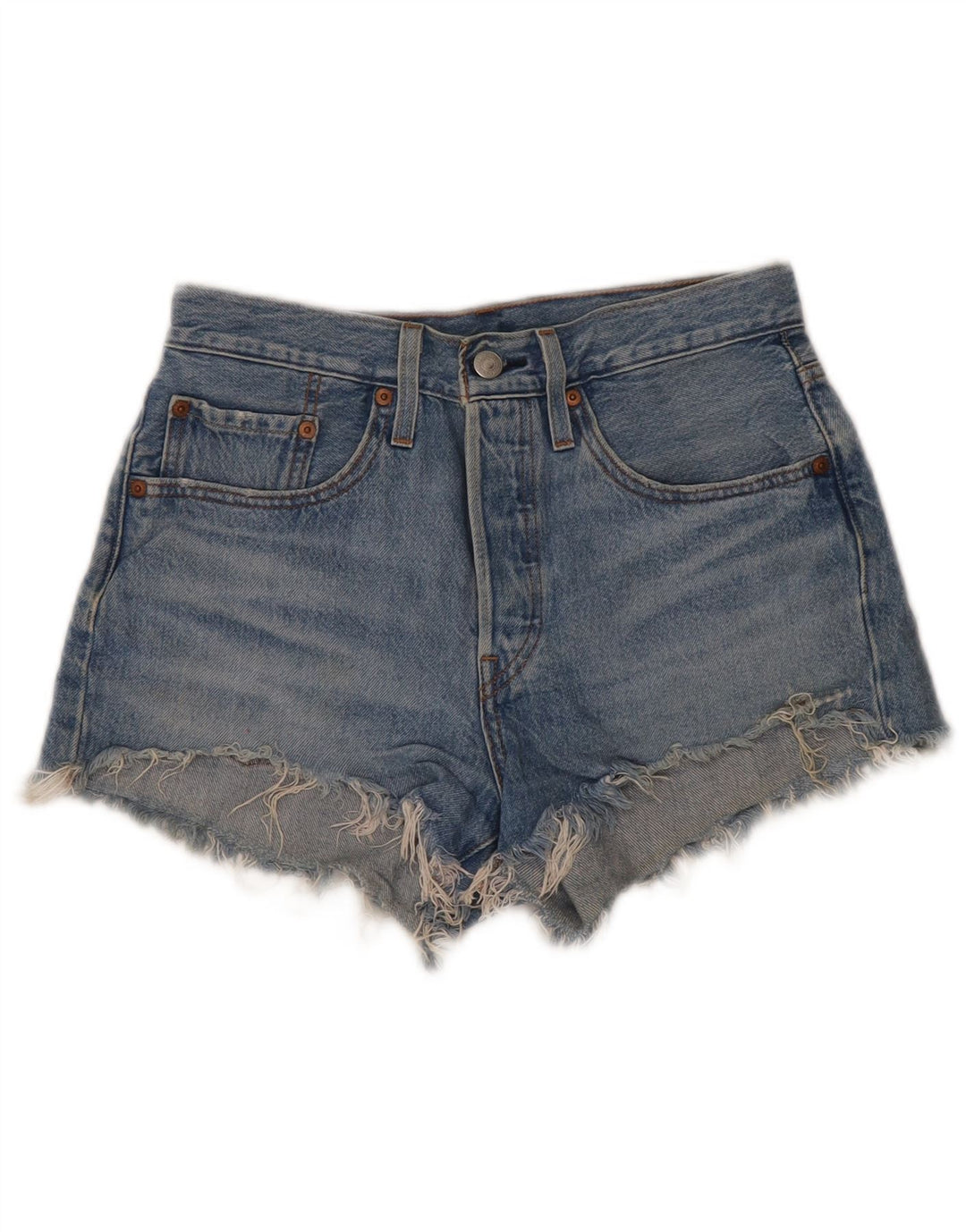 Γυναικείο Σορτς Levi's 501 Τζιν W26 Μικρό Μπλε Βαμβακερό