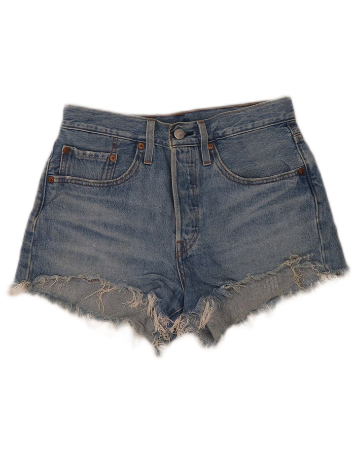 Γυναικείο Σορτς Levi's 501 Τζιν W26 Μικρό Μπλε Βαμβακερό