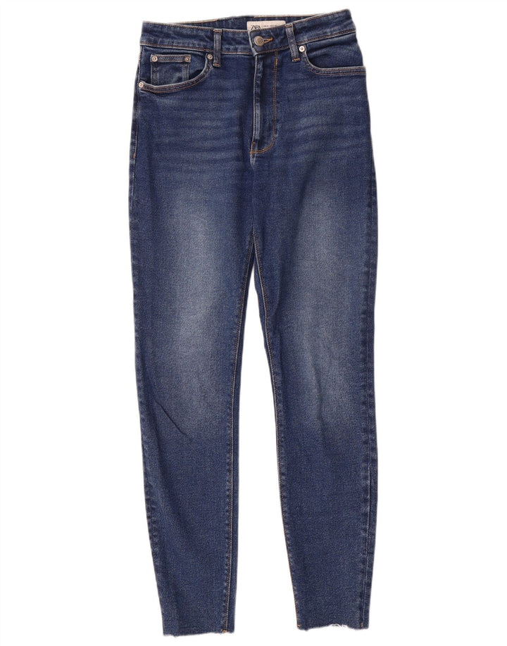 Zara Γυναικείο Skinny Jeans EU 40 Medium W30 L28 Blue