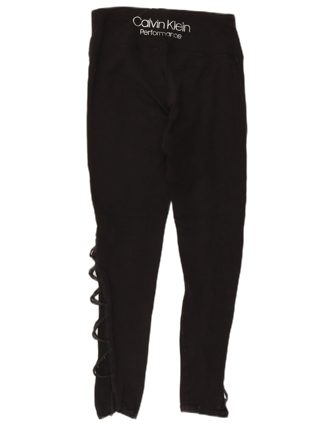 Γυναικεία γραφικά κολάν CALVIN KLEIN UK 10 Small Black Cotton