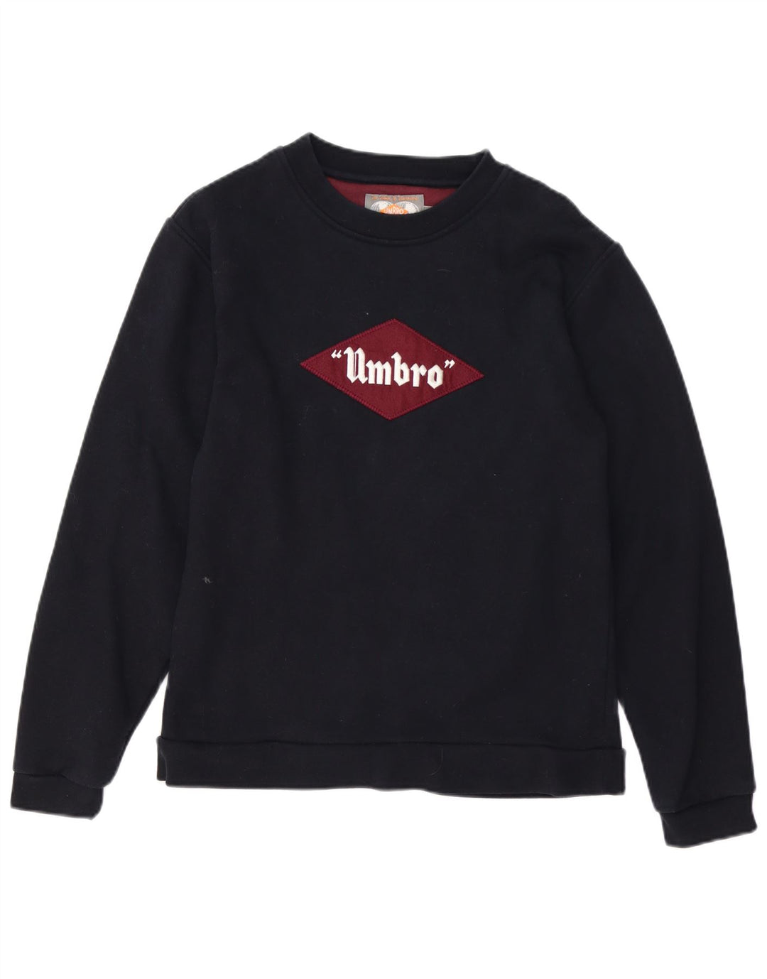 Ανδρικό γραφικό φούτερ UMBRO Jumper Μικρό μαύρο βαμβακερό