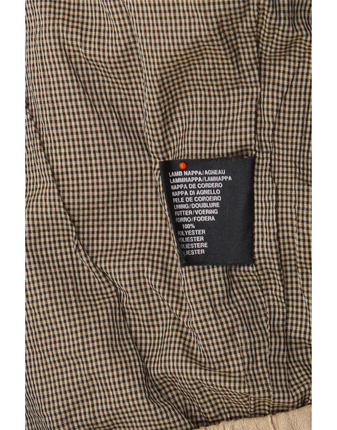 Vintage Ανδρικό Δερμάτινο Μπουφάν UK 42 XL Μπεζ