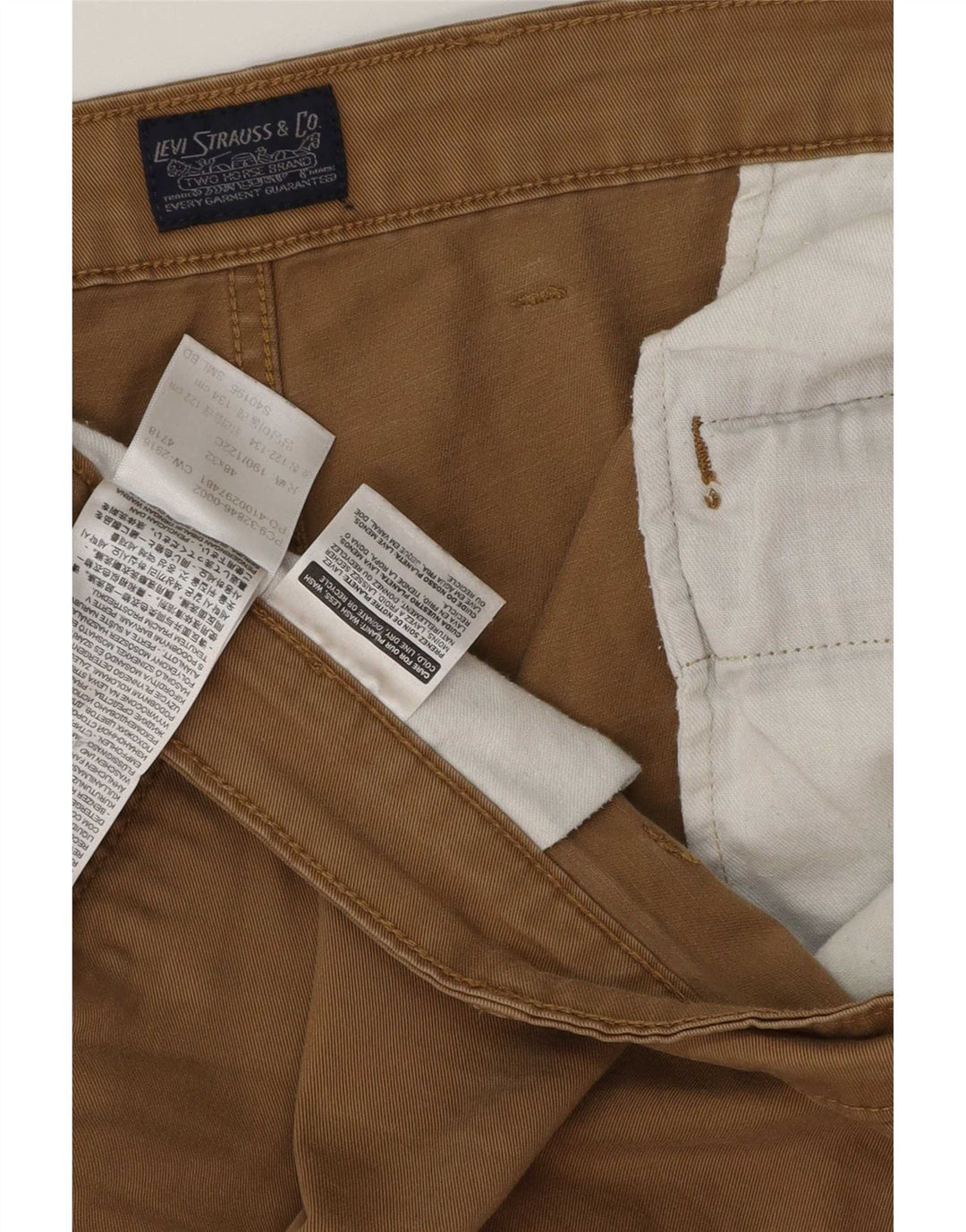 Ανδρικό παντελόνι Levi's Tapered Cargo W48 L32 Καφέ Βαμβακερό