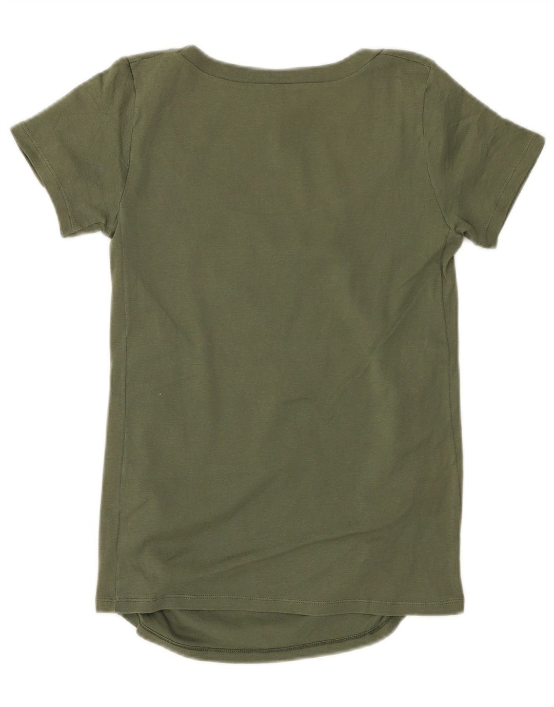 Benetton Γυναικείο T-Shirt Top UK 10 Small Khaki
