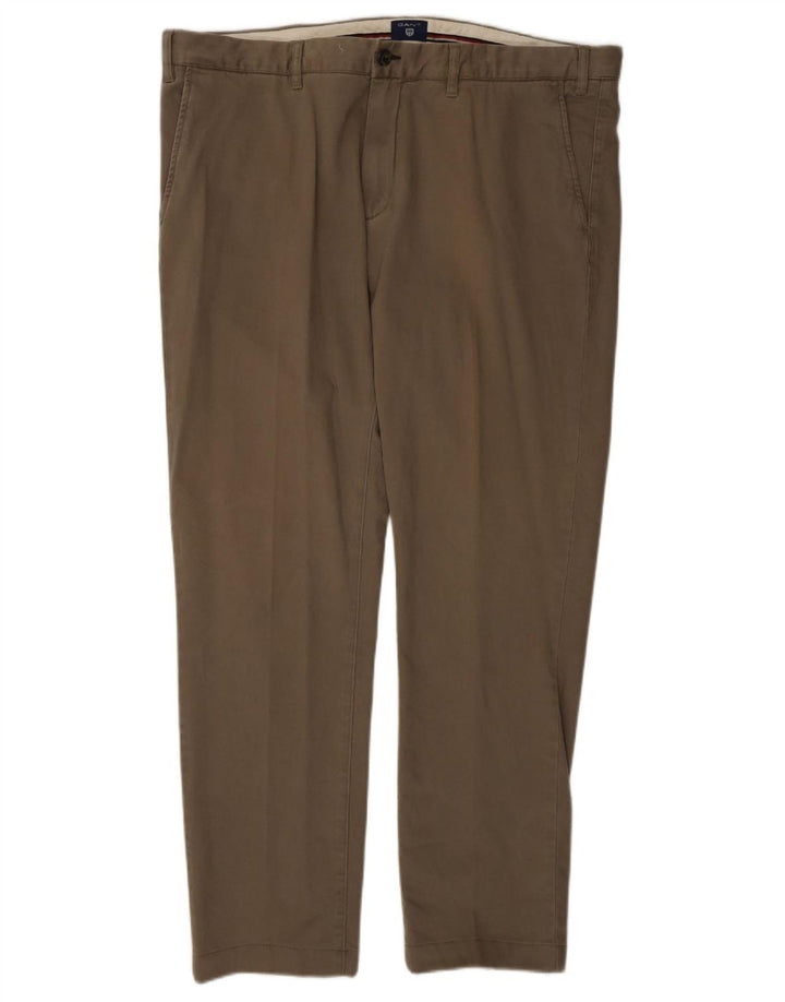 Ανδρικό παντελόνι Gant Slim Chino W40 L32 Khaki