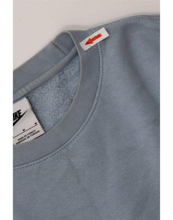 Ανδρικό φούτερ Nike Jumper από μεσαίο μπλε βαμβακερό