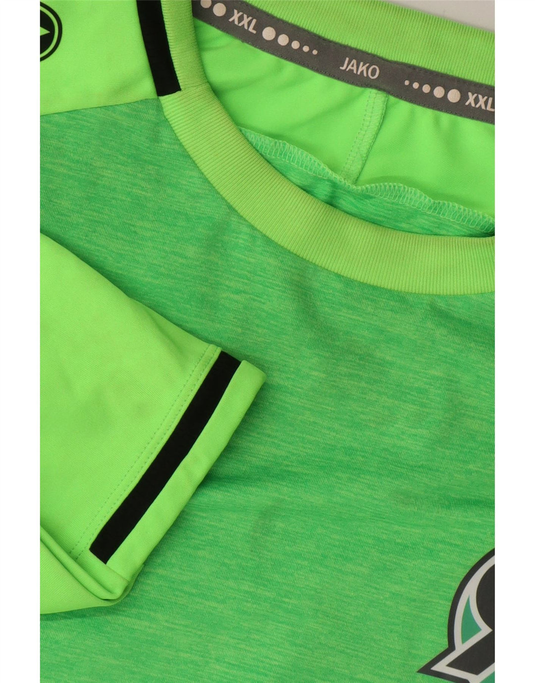 Ανδρικό γραφικό T-Shirt Jako Top 2XL Πράσινο Colourblock Πολυεστέρας