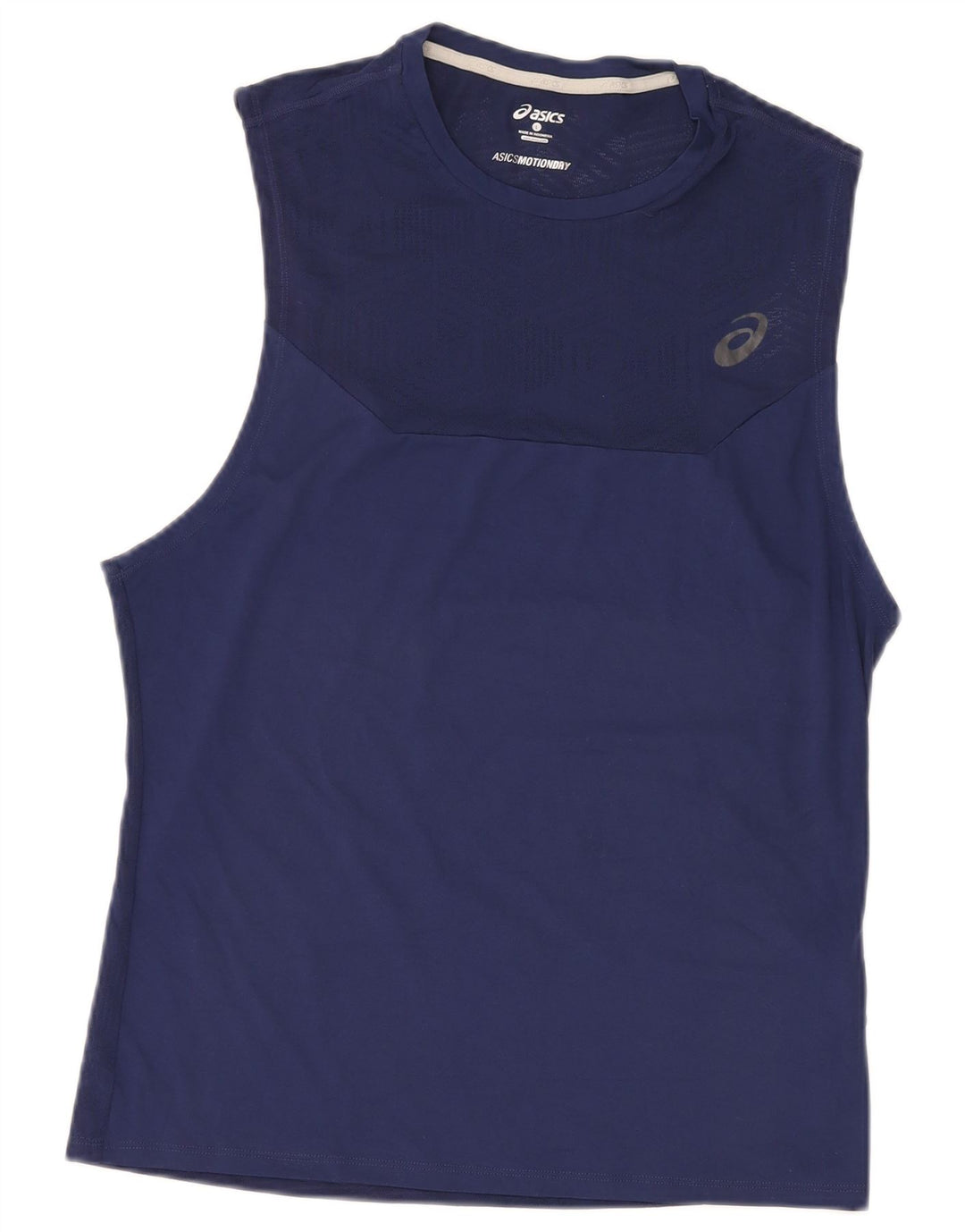 Asics Γυναικείο Γιλέκο UK 16 Large Navy Blue Polyester