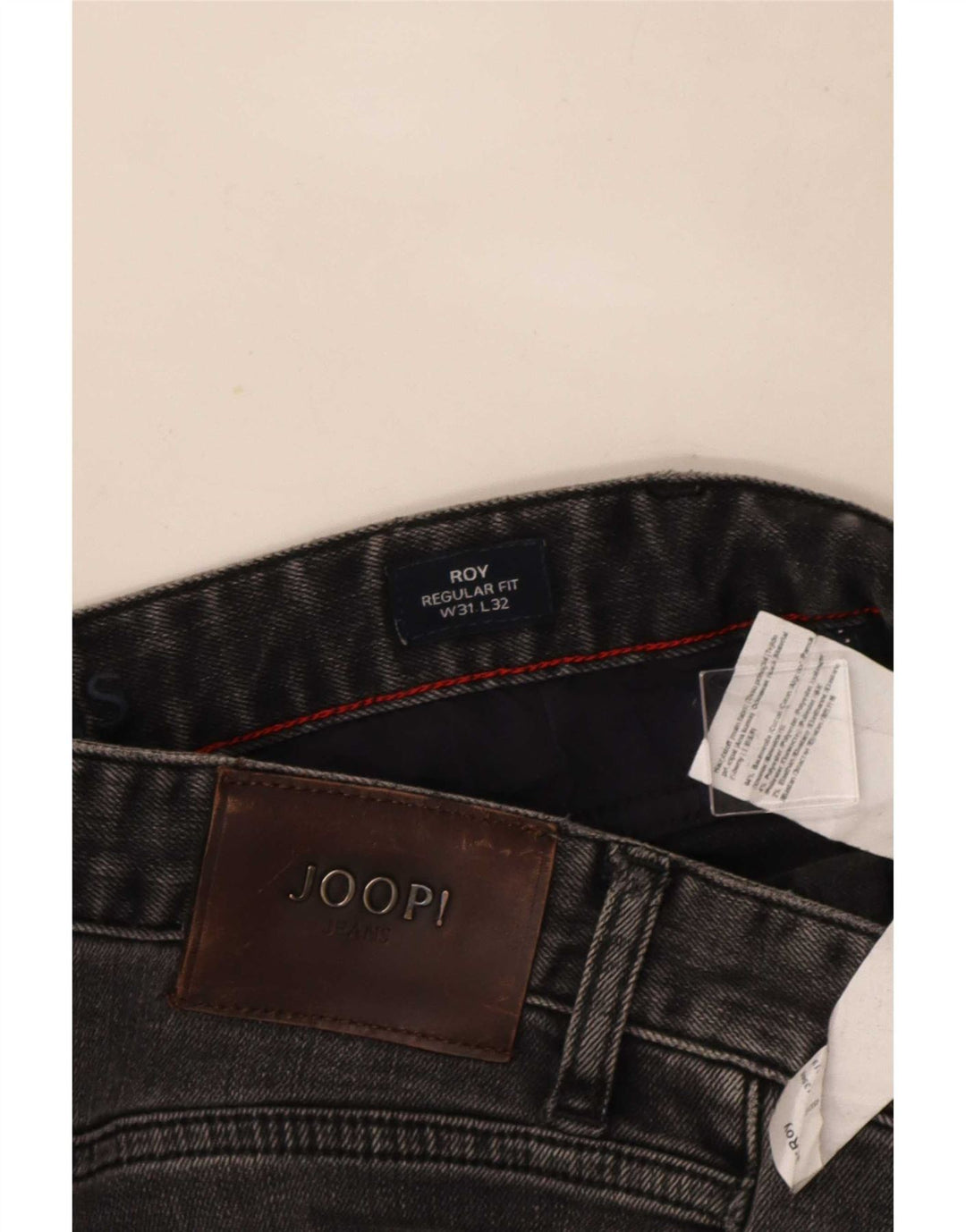 Ανδρικό τζιν Joop Roy Regular Fit ίσιο W31 L32 Γκρι βαμβακερό