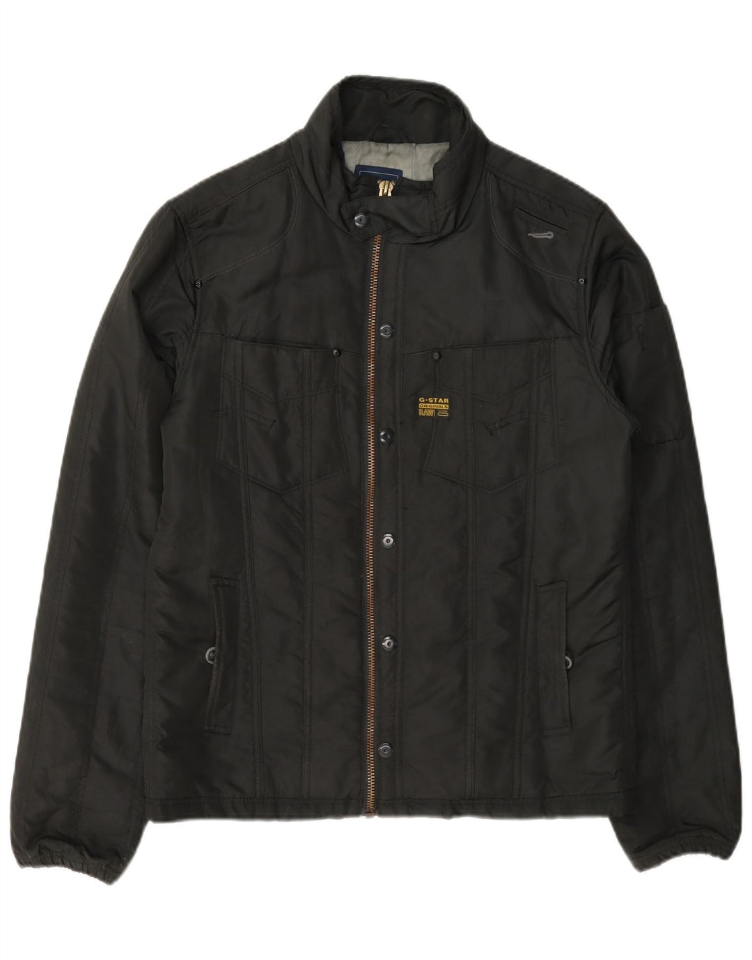 Ανδρικό μπουφάν G-Star Bomber UK 38 Medium Navy Blue Polyester