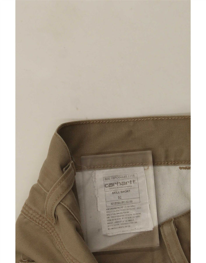 Ανδρικό σορτς Carhartt Casual W32 Βαμβακερό μεσαίο μπεζ