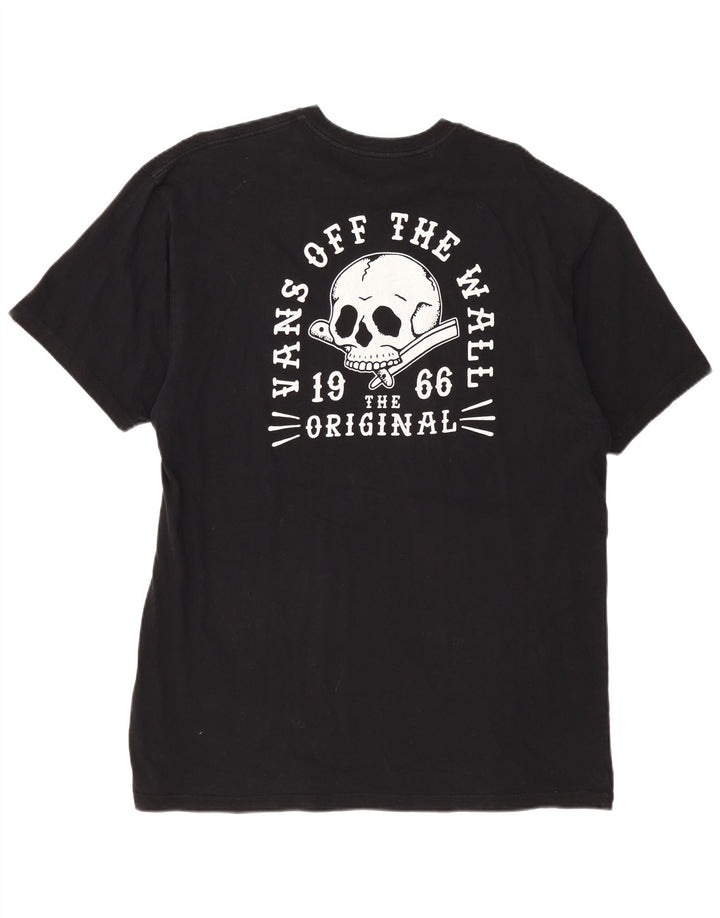 Γραφικό T-Shirt Ανδρικό VANS Classic Fit Top XL Μαύρο βαμβακερό